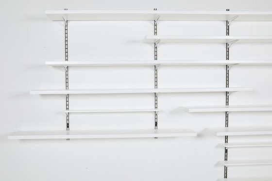 Image 1 of Estantería mural modular italiana de mediados de siglo de 1960