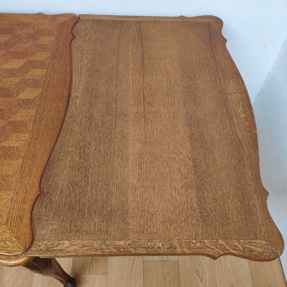 Image 1 of Vintage country style dining table dining room table extendable table