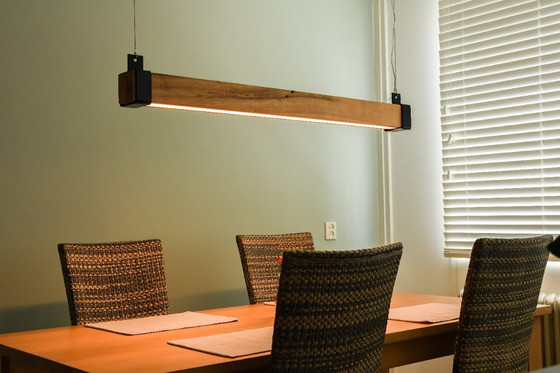 Image 1 of Lampada a sospensione in legno - luce intensa 125