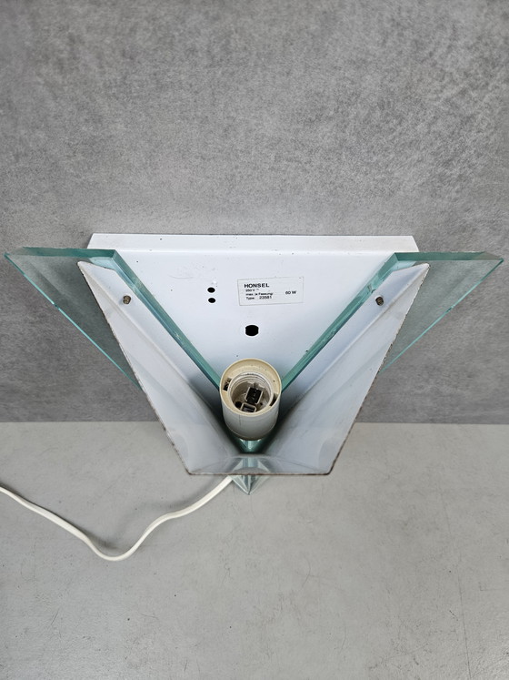 Image 1 of Lampada da parete vintage Honsel in stile Memphis, anni '80