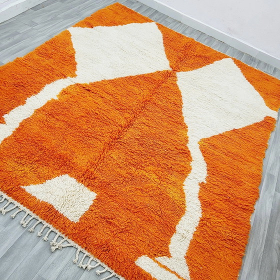 Tapis marocain fait main 3 x 2 m – Wool, Modern (photo 12 of 12)
