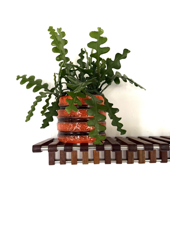 Image 1 of Vintage parametric wall shelf ‘80s