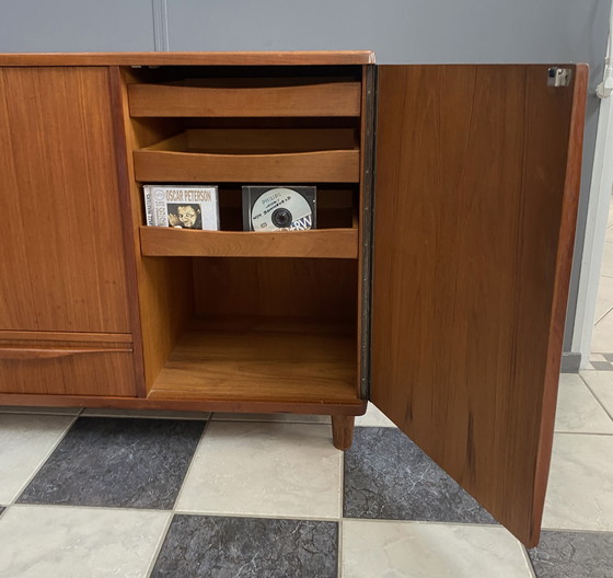 Image 1 of Buffet haut en teck danois de Lyby Mobler, années 1960