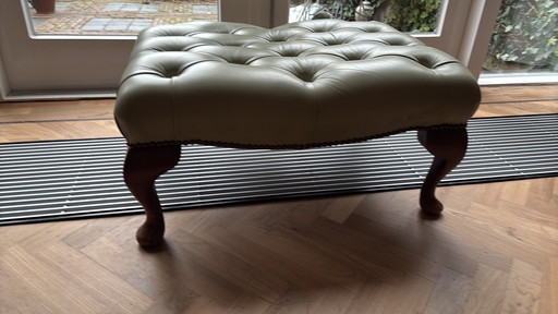 Tabouret Chesterfield Queen Anne