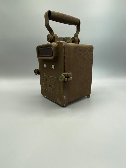 Portable Lantern Wonder Agral – French Industrial Lighting – decoratieve objecten, Metal, Industrieel (photo 2 of 5)