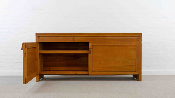 Image 1 of Sideboard R08 by Pierre Chapo in Solid Elm