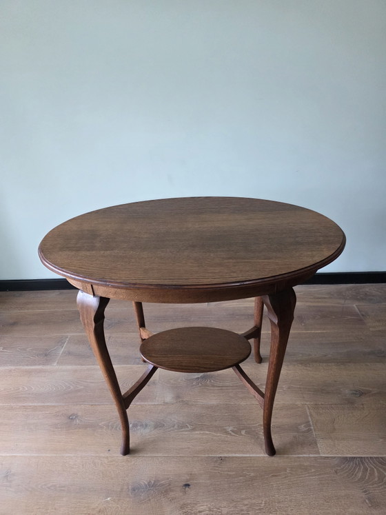 Image 1 of Antique oak tea table | Art Nouveau | ca. 1910–1925