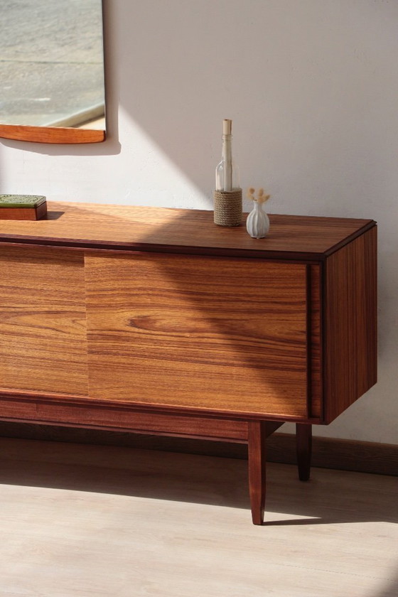 Image 1 of White & Newton Scandinavisch teakhouten dressoir | Vintage design uit de jaren 60