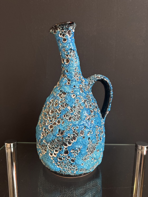 Image 1 of Brocca in ceramica con schiuma Vallauris, anni '60