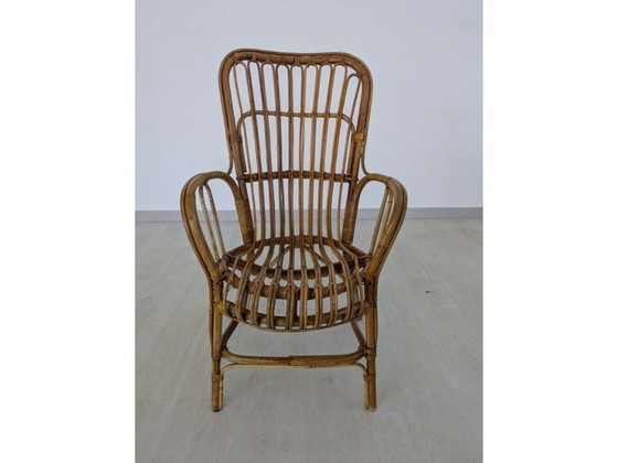 Image 1 of Sillón de bambú (años 70)