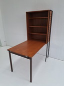 Wall desk cabinet