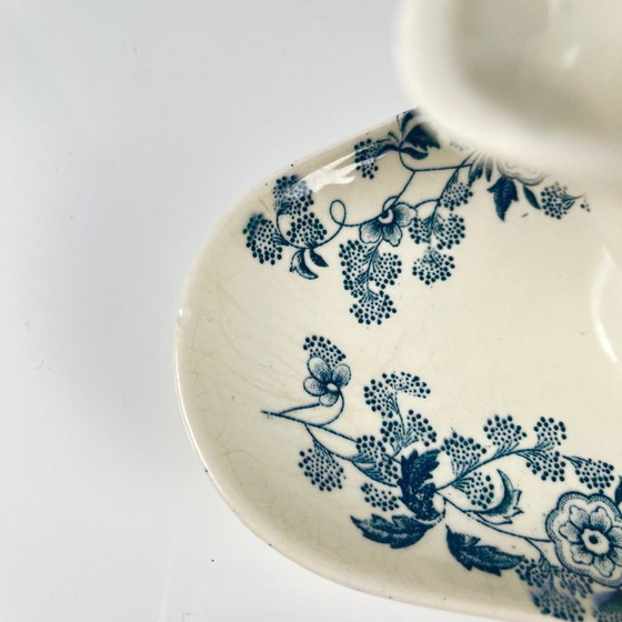 Image 1 of Saucière Longwy, fin du 19e siècle "Ycho".