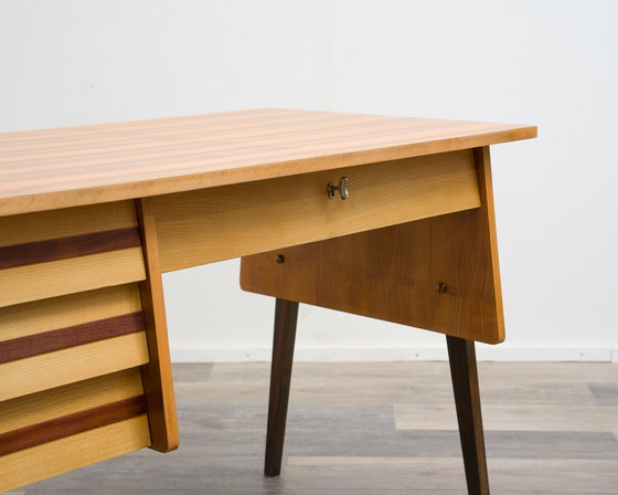 Image 1 of Bureau des années 50 avec pieds en ciseaux