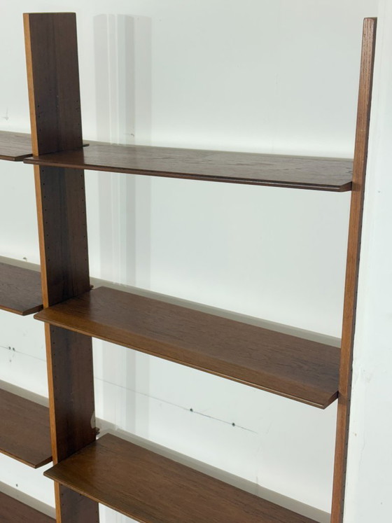 Modulares Mid-Century Wandregal von interna / Teak-Regalsystem 60er Jahre – Wood (photo 18 of 21)