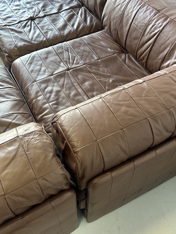 Image 1 of De Sede DS88 vintage leren set