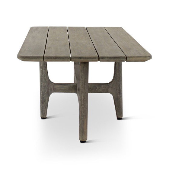 Table basse Elisa Gris teck – Castle Line, Décoration extérieure, Wood (photo 4 of 5)