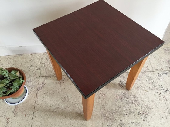 Vintage FORMICA Bijzettafel Krukje – lamine (photo 3 of 18)