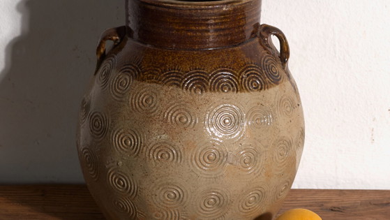 Antico vaso cinese in gres smaltato – Cina, circa 1900 – Vasi, Rustic (photo 3 of 40)