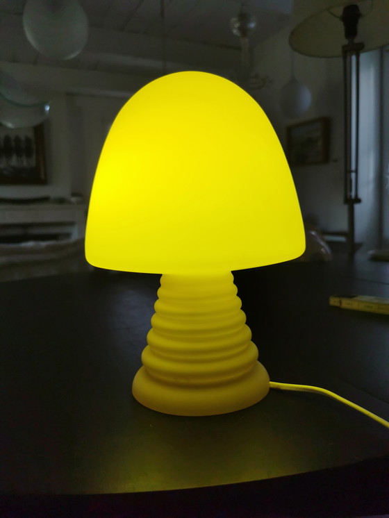 Image 1 of Murano mushroom lamp Danish design