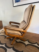 Vintage “King Chair” armchair Vandenbeuck for Strässle