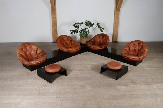 Image 1 of Illum Wikkelsø Apollo Sofa For Ryesberg Møbler, Denmark 1970s