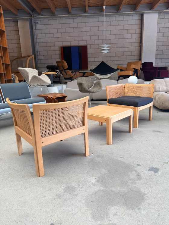 Ensemble modulaire vintage Plexus par Illum Wikkelsø – Canapés modulables, Wood, Textile (photo 10 of 11)