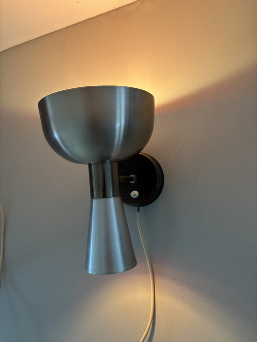 Diabolo wall lamp Herda space age Dutch design