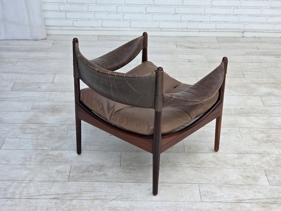 Anni '70, design danese di Kristian Vedel, Poltrone modello "Modus". – Legno (photo 7 of 17)