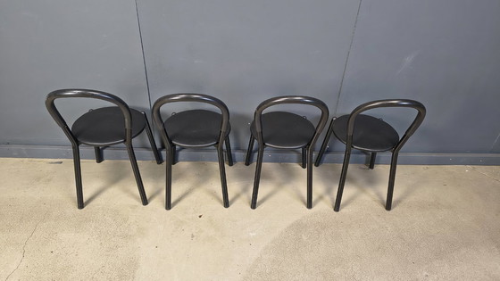 Image 1 of Postmodern italian dining chairs set of 4 - 1980s