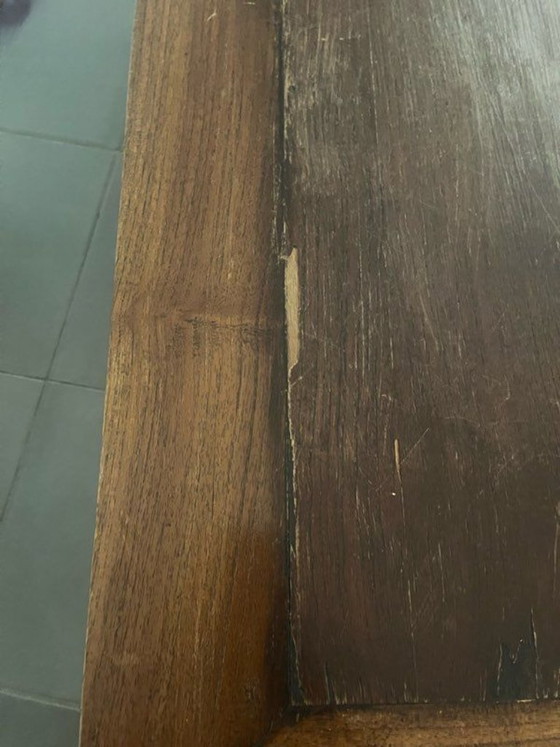 Antiker Couchtisch aus Massivholz – Orientalischer Stil – Couchtische, Wood (photo 5 of 5)