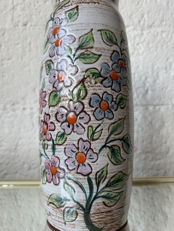 Image 1 of Large ceramic roller vase from Vallauris, 1960s