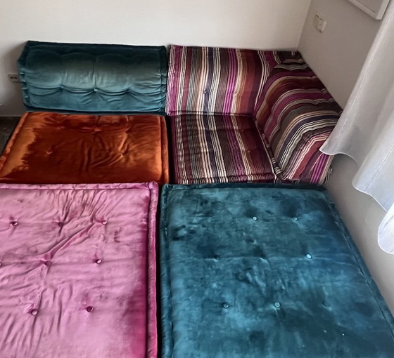 Canapé modulable Hans Hopfer Roche Bobois Missoni Velours, Canapés modulables, Multicolore (photo 10 sur 14)
