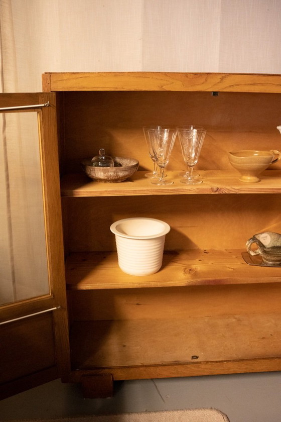 Image 1 of Vintage display cabinet / bookcase