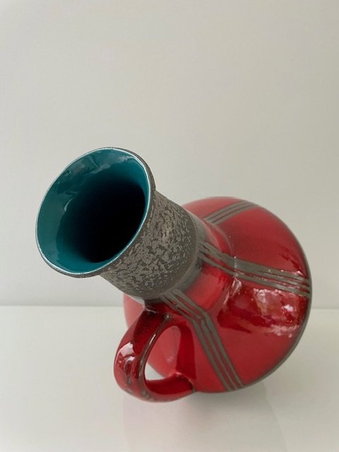 Image 1 of Statement Piece: Vintage Fat Lava Vaas van Carstens Tönnieshof
