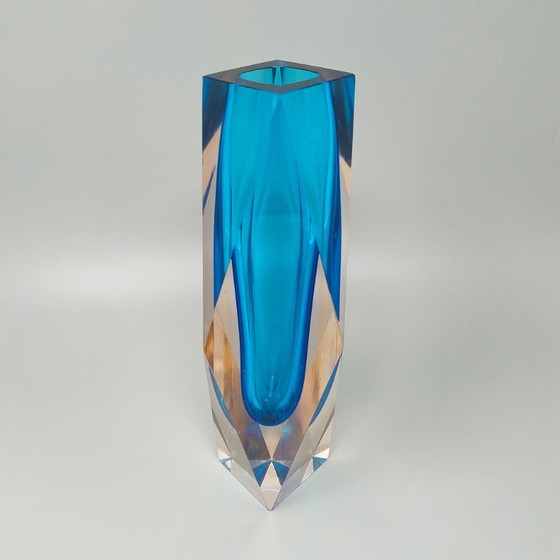 1960s Large Flavio Poli for Seguso Murano Glass Vase – Vintage (photo 4 of 9)