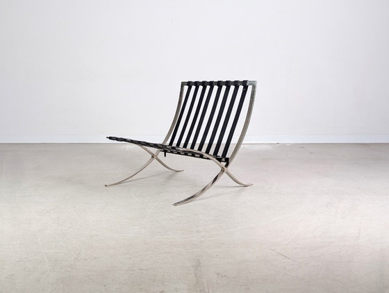Image 1 of Silla Knoll International Barcelona Mies van der Rohe negro 2