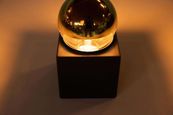 Image 1 of Lampada cubica spaziale Philips, luce minimalista cubica anni '70