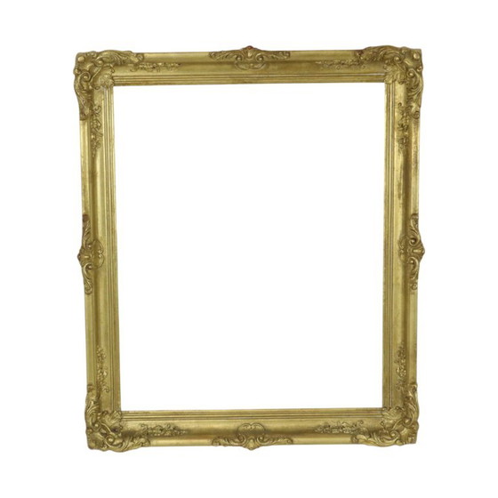 Vintage Grenenhouten Gouden Lijst Barok Stijl 64x54cm – Lijsten, Wood (photo 14 of 15)