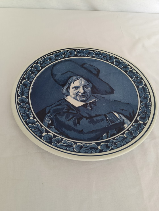 Image 1 of Delfst blauwe borden 