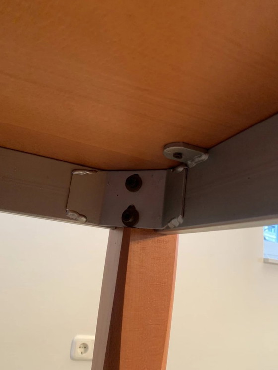 Image 1 of Esszimmerset mit vier Stühlen „Sedlak“ von Borek Sipek für Vitra und passendem Tisch von Cidue Italy