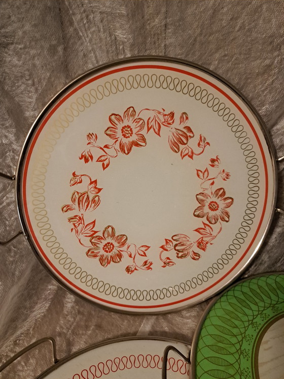 Image 1 of Art deco taart schotels