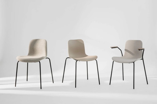 NIEUW - 12x NORR11 Langue design eetkamerstoelen - stapelbaar