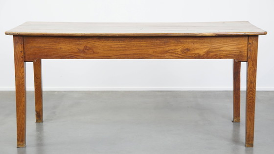 Image 1 of Table à manger/travail à un tiroir de la fin du XVIIIe siècle