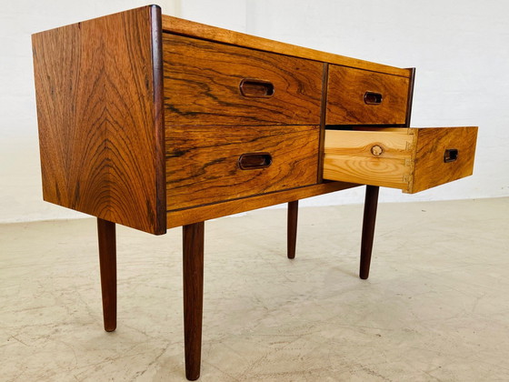Image 1 of Vintage Danish Mid-Century Rosewood Chest of Drawers, 1960s