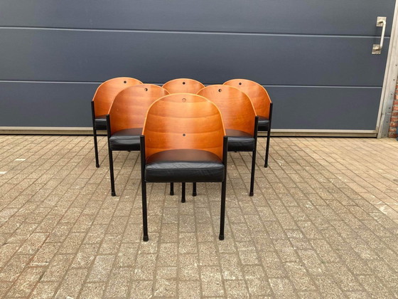 Image 1 of 6x Aleph Driade Costes Stühle Philippe Starck in Top Zustand!!!