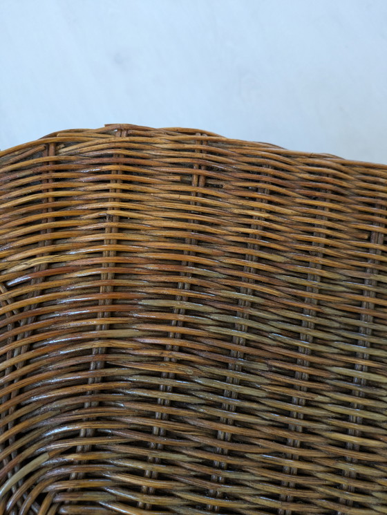 Image 1 of Outdoor Wicker Lounge - Vintage