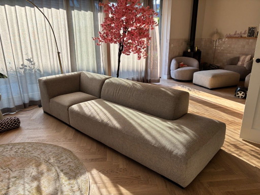 Sofá esquinero Koozo Junior – modulaire banken, Textile