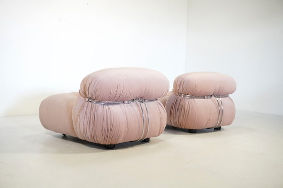 Image 1 of Paire de chaises longues "Soriana" d'Afra et Tobia Scarpa pour Cassina, Italie, années 1970