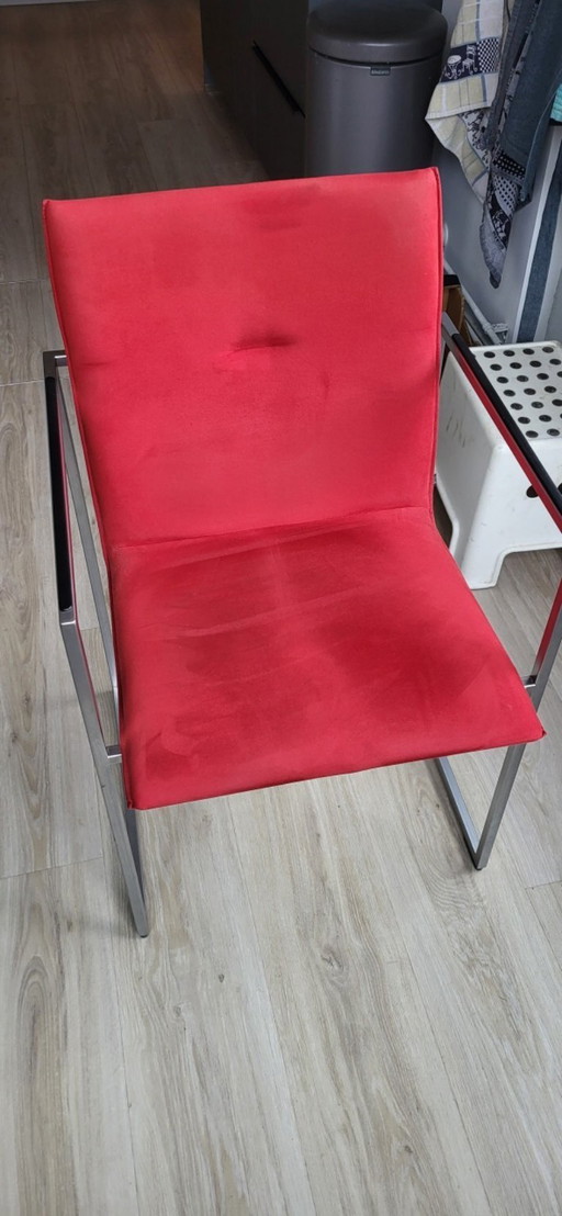 Te koop: 6 Arco frame stoelen eventueel met tafel erbij