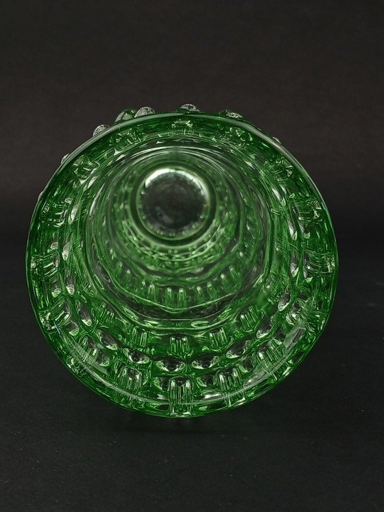 Sklo Vase in Special Green Color – Glass (photo 3 of 7)
